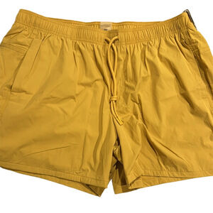 VRST Mens XXL Yellow Sunset 5" Athletic Shorts NWT